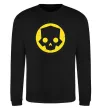 Світшот Helldivers skull Чорний фото