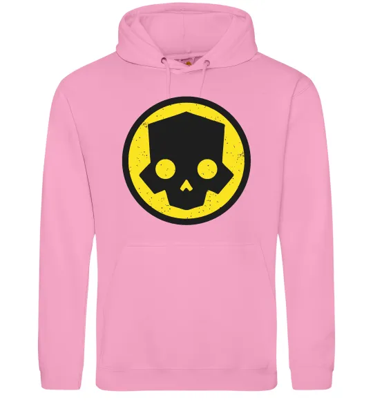 Женская толстовка (худи) Helldivers skull Розовый фото