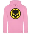 Женская толстовка (худи) Helldivers skull Розовый фото