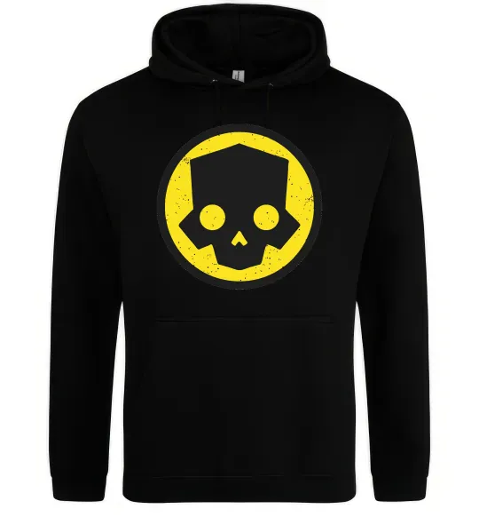 Женская толстовка (худи) Helldivers skull Черный фото