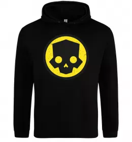 Женская толстовка (худи) Helldivers skull Черный фото