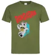 Мужская футболка Turbo Granny's Maneki Neko Оливковый Мужская футболка Turbo Granny's Maneki Neko Оливковый фото
