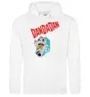 Чоловіча толстовка (худі) Turbo Granny's Maneki Neko Білий фото