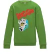 Детский Свитшот Turbo Granny's Maneki Neko Лаймовый фото