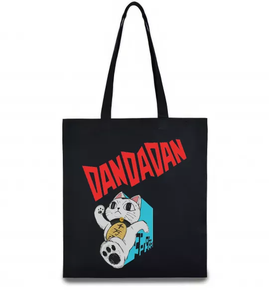 Еко-сумка Turbo Granny's Maneki Neko Чорний фото