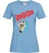 Женская футболка Turbo Granny's Maneki Neko Голубой Женская футболка Turbo Granny's Maneki Neko Голубой фото