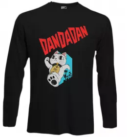 Лонгслив Turbo Granny's Maneki Neko Черный фото