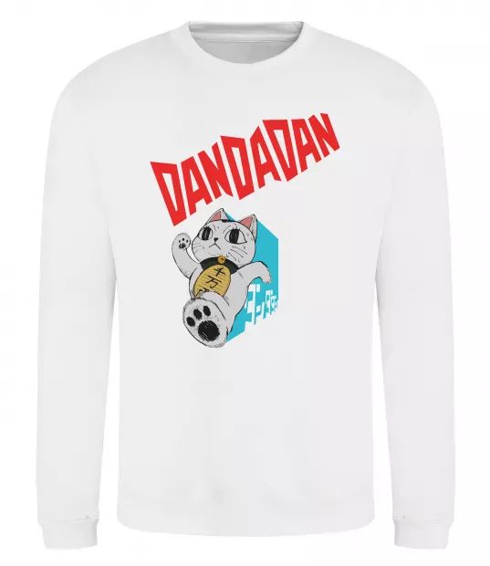 Свитшот Turbo Granny's Maneki Neko Белый фото