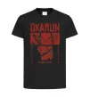 Детская футболка Okarun Черный фото