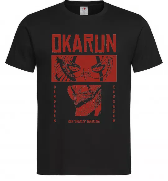 Мужская футболка Okarun Черный фото