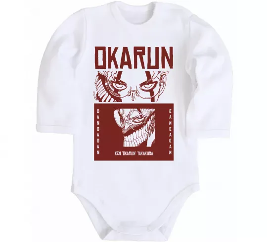 Детский боди Okarun Белый фото