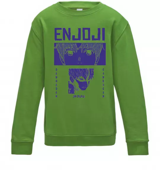 Дитячий світшот Enjoji Лаймовий фото