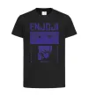 Детская футболка Enjoji Черный фото