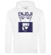 Чоловіча толстовка (худі) Enjoji Білий фото
