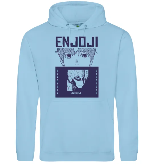 Чоловіча толстовка (худі) Enjoji Блакитний фото