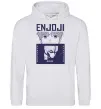 Женская толстовка (худи) Enjoji Серый меланж фото