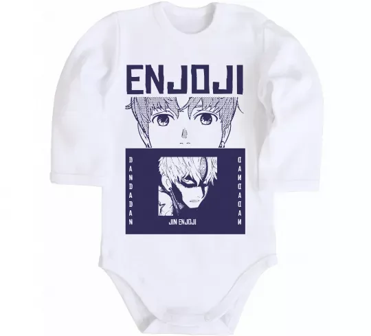 Детский боди Enjoji Белый фото