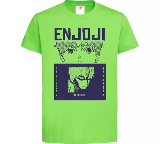 Детская футболка Enjoji Лаймовый фото