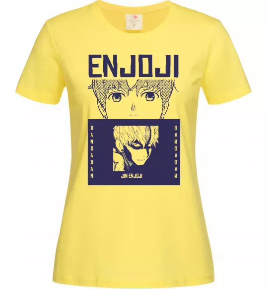 Женская футболка Enjoji Лимонный фото
