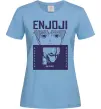 Женская футболка Enjoji Голубой фото