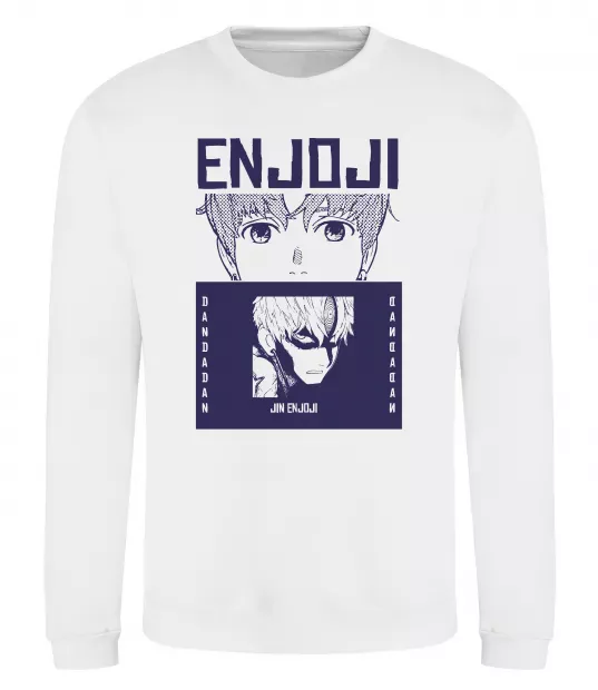 Світшот Enjoji Білий фото