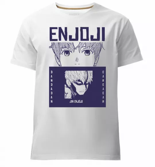 Мужская премиум футболка Enjoji Белый фото