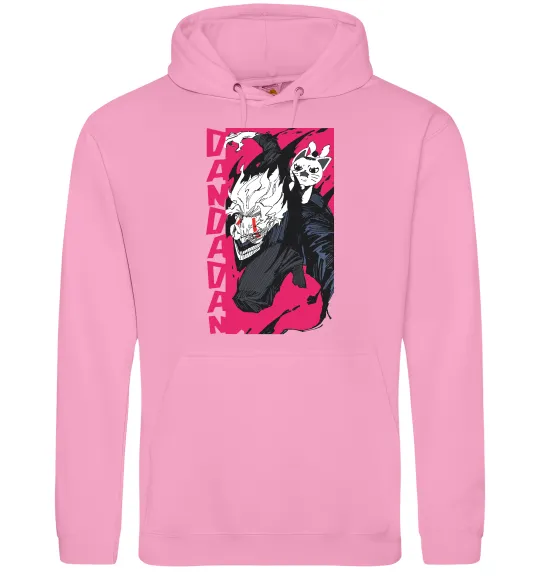 Женская толстовка (худи) Dan Da Dan Okarun Розовый фото