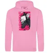 Женская толстовка (худи) Dan Da Dan Okarun Розовый фото