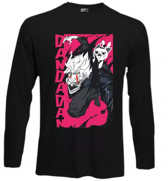 Лонгслів Dan Da Dan Okarun Чорний фото