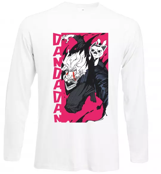 Лонгслів Dan Da Dan Okarun Білий фото