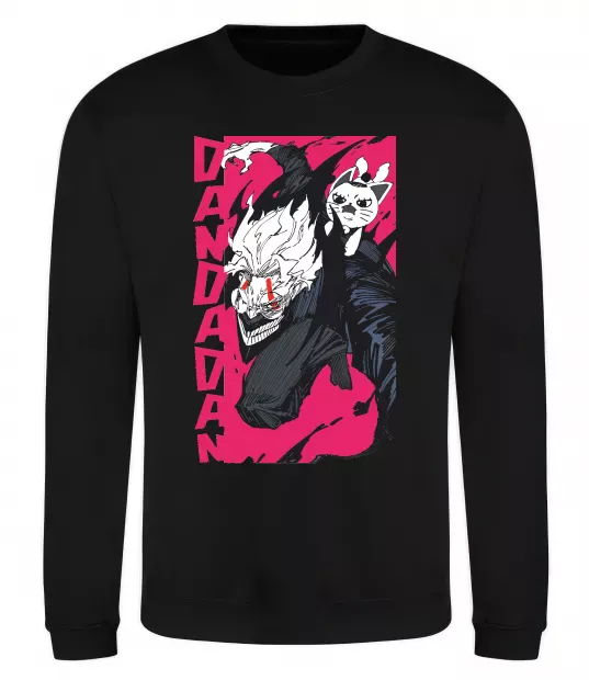 Світшот Dan Da Dan Okarun Чорний фото