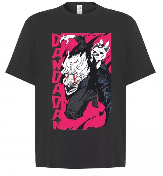 Футболка Оверсайз Dan Da Dan Okarun Черный фото