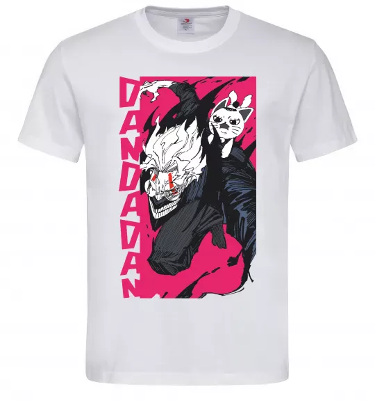 Мужская футболка Dan Da Dan Okarun Белый фото