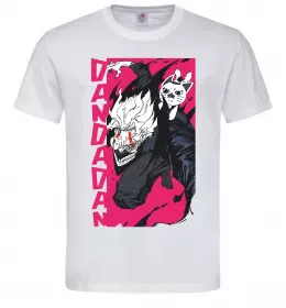Мужская футболка Dan Da Dan Okarun Белый фото