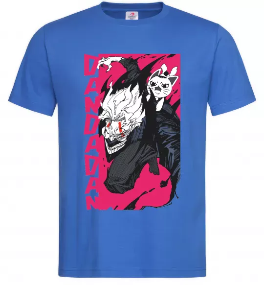 Мужская футболка Dan Da Dan Okarun Ярко-синий фото