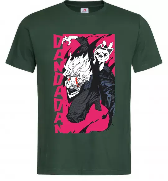 Мужская футболка Dan Da Dan Okarun Темно-зеленый фото