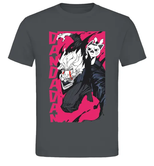 Мужская футболка Dan Da Dan Okarun Графит фото