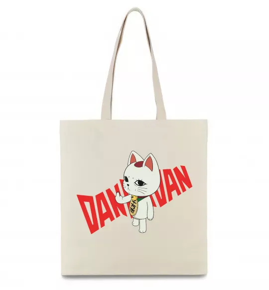 Эко-сумка Maneki Neko Бежевый фото