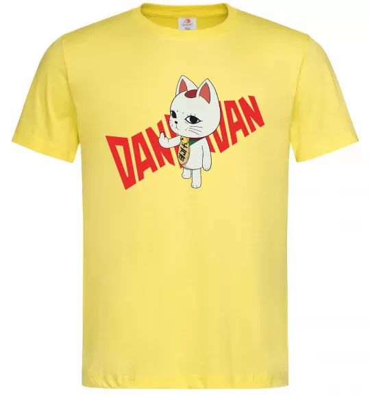 Мужская футболка Maneki Neko Лимонный фото