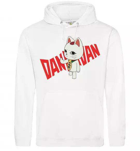 Мужская толстовка (худи) Maneki Neko Белый фото