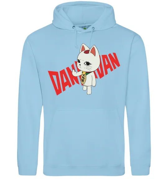 Чоловіча толстовка (худі) Maneki Neko Блакитний фото