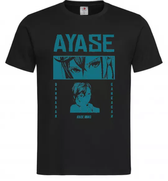Мужская футболка Ayase Momo Черный фото