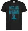 Мужская футболка Ayase Momo Черный фото
