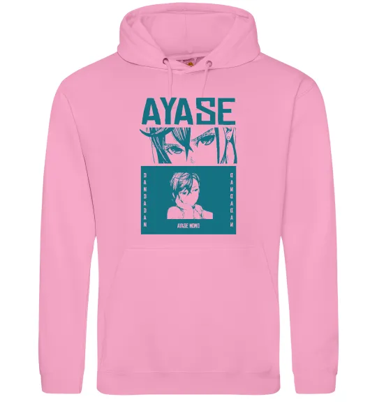 Жіноча толстовка (худі) Ayase Momo Рожевий фото