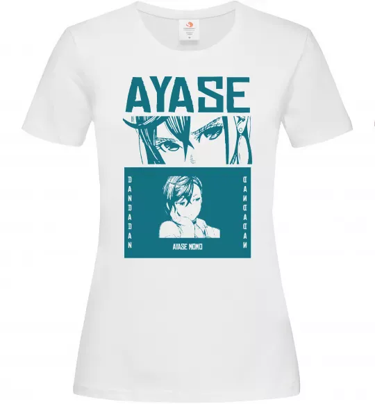 Жіноча футболка Ayase Momo Білий фото