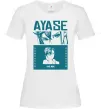 Жіноча футболка Ayase Momo Білий фото