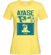 Жіноча футболка Ayase Momo Лимонний фото