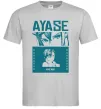 Мужская футболка Ayase Momo Серый фото