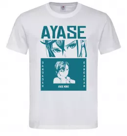 Мужская футболка Ayase Momo Белый фото