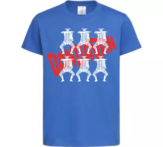 Детская футболка Alien Serpo Ярко-синий фото